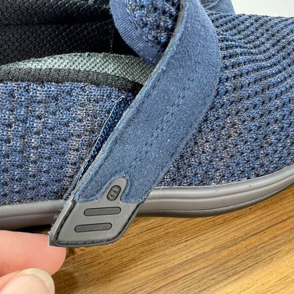 EUC OrthoFeet Blue Quincy Arch Support Orthopedic Slip On WOMEN'S 8 WIDE/39 - Picture 8 of 13